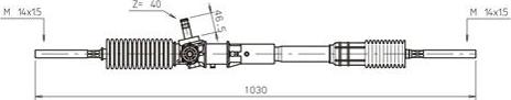 General Ricambi RE4019 - Кормилна кутия vvparts.bg