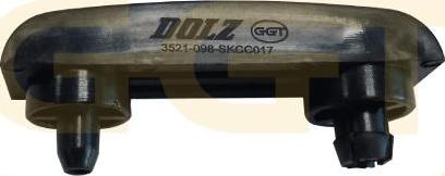 GGT GUKD038 - Направляваща шина (плъзгач), ангренажна верига vvparts.bg