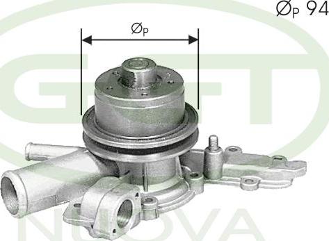 GGT PA00009 - Водна помпа vvparts.bg