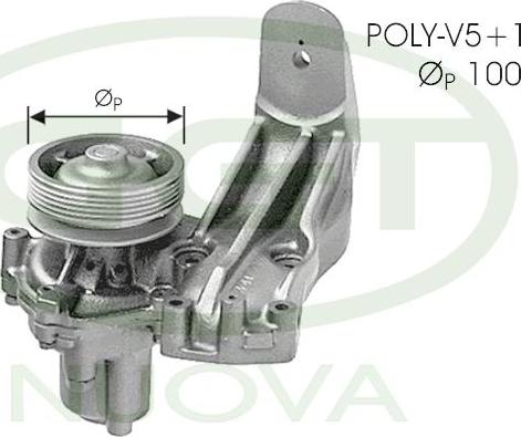 GGT PA00813 - Водна помпа vvparts.bg