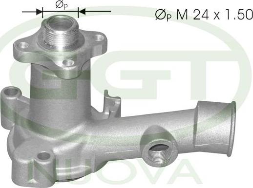 GGT PA00729 - Водна помпа vvparts.bg