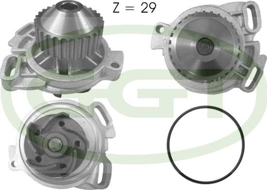 GGT PA10559 - Водна помпа vvparts.bg