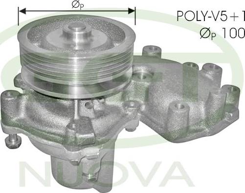 GGT PA10557 - Водна помпа vvparts.bg