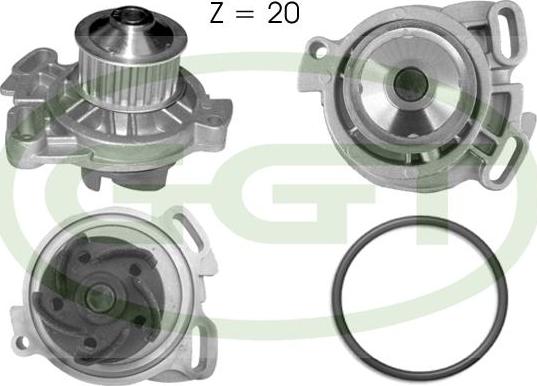 GGT PA10561 - Водна помпа vvparts.bg