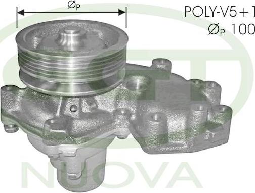 GGT PA10513 - Водна помпа vvparts.bg