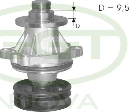 GGT PA10587 - Водна помпа vvparts.bg