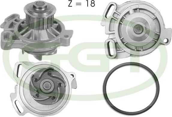 GGT PA10600 - Водна помпа vvparts.bg