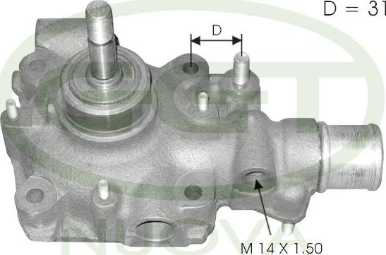 GGT PA10639 - Водна помпа vvparts.bg