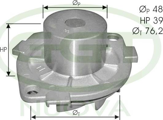 GGT PA10746 - Водна помпа vvparts.bg