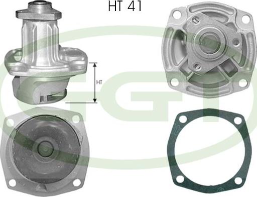 GGT PA10752 - Водна помпа vvparts.bg