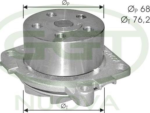 GGT PA11022 - Водна помпа vvparts.bg