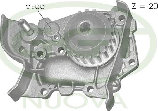 GGT PA11075 - Водна помпа vvparts.bg