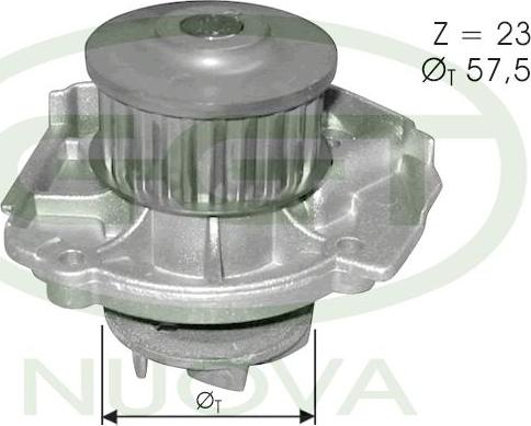 GGT PA11118 - Водна помпа vvparts.bg