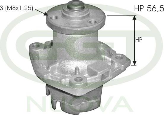 GGT PA12462 - Водна помпа vvparts.bg