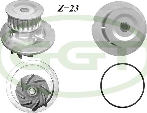 GGT PA12657 - Водна помпа vvparts.bg