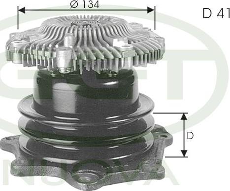 GGT PA12156 - Водна помпа vvparts.bg