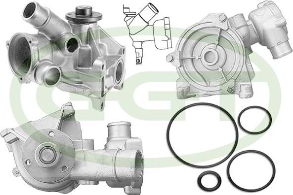 GGT PA12136 - Водна помпа vvparts.bg