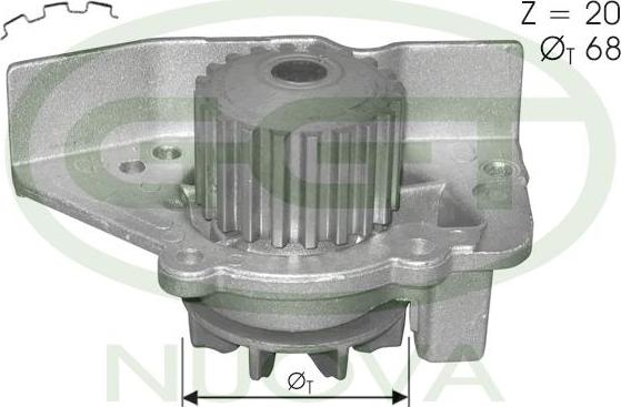 GGT PA12303 - Водна помпа vvparts.bg