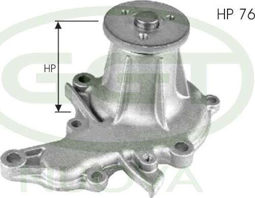 GGT PA12378 - Водна помпа vvparts.bg