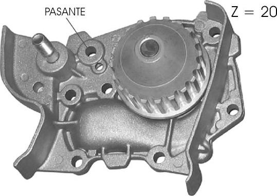 GGT PA12768 - Водна помпа vvparts.bg