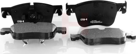 GH GH-410615 - Комплект спирачно феродо, дискови спирачки vvparts.bg