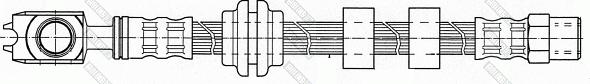 Girling 9004934 - Спирачен маркуч vvparts.bg