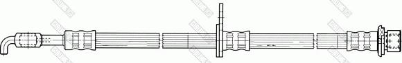 Girling 9004933 - Спирачен маркуч vvparts.bg