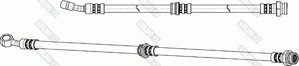 Girling 9004979 - Спирачен маркуч vvparts.bg