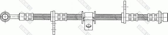 Girling 9004404 - Спирачен маркуч vvparts.bg