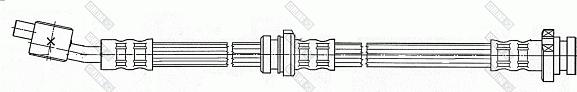 Girling 9004481 - Спирачен маркуч vvparts.bg