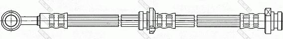 Girling 9004488 - Спирачен маркуч vvparts.bg