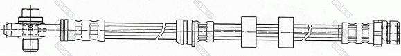 Girling 9004503 - Спирачен маркуч vvparts.bg