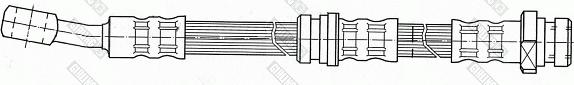 Girling 9004612 - Спирачен маркуч vvparts.bg