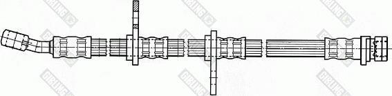 Girling 9004142 - Спирачен маркуч vvparts.bg