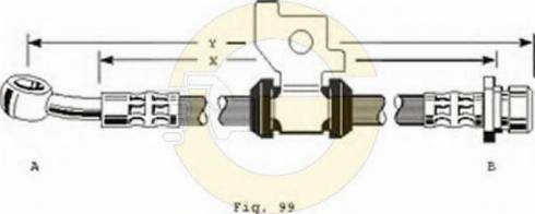 Girling 9004164 - Спирачен маркуч vvparts.bg