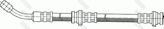 Girling 9004160 - Спирачен маркуч vvparts.bg