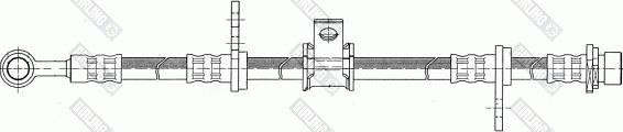 Girling 9004100 - Спирачен маркуч vvparts.bg