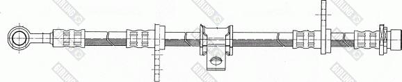 Girling 9004101 - Спирачен маркуч vvparts.bg