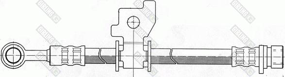 Girling 9004135 - Спирачен маркуч vvparts.bg