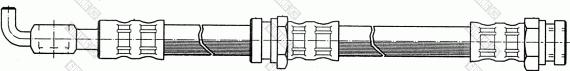 Girling 9004122 - Спирачен маркуч vvparts.bg