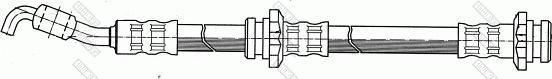 Girling 9004173 - Спирачен маркуч vvparts.bg