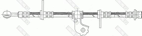 Girling 9004316 - Спирачен маркуч vvparts.bg