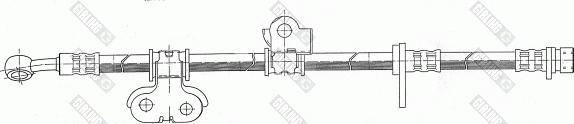 Girling 9004375 - Спирачен маркуч vvparts.bg