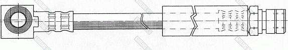 Girling 9004244 - Спирачен маркуч vvparts.bg