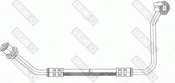 Girling 9004251 - Спирачен маркуч vvparts.bg