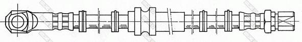 Girling 9004260 - Спирачен маркуч vvparts.bg