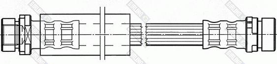 Girling 9001498 - Спирачен маркуч vvparts.bg