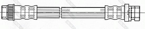 Girling 9001442 - Спирачен маркуч vvparts.bg