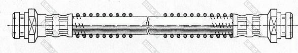 Girling 9001301 - Спирачен маркуч vvparts.bg