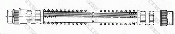 Girling 9001319 - Спирачен маркуч vvparts.bg